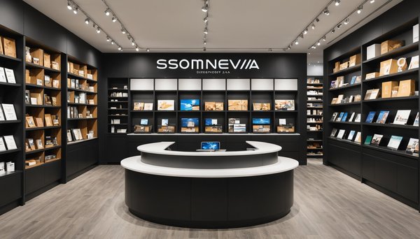 Découvrez les meubles présentoirs someva pour transformer votre magasin